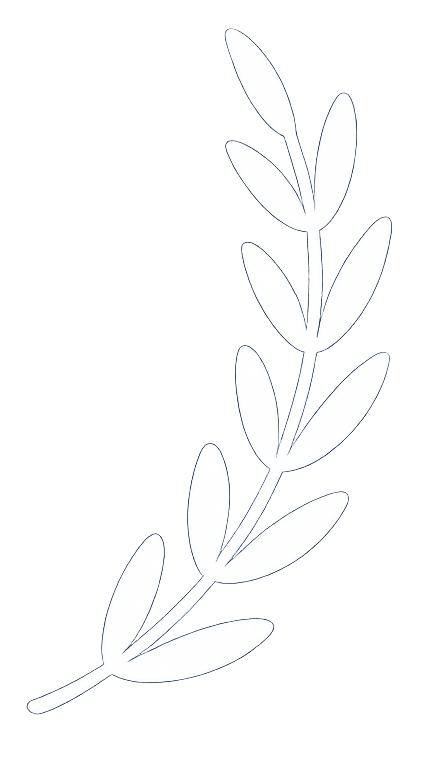 Laurel decoration left